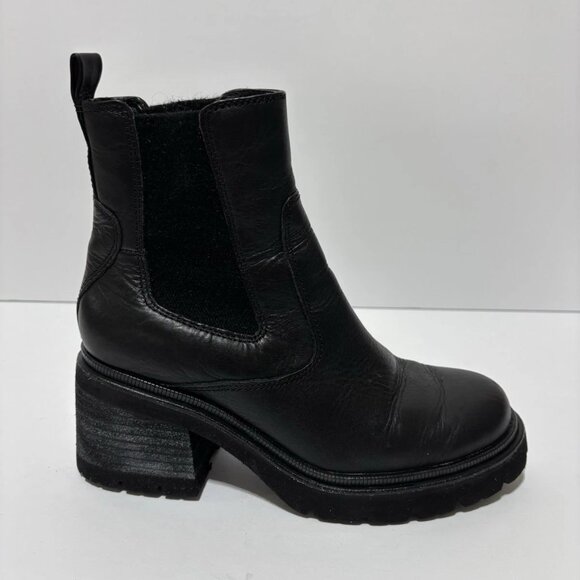 Sofft Women’s Jordie Black Leather Chelsea Boots, Size 6.5 M - Picture 1 of 7